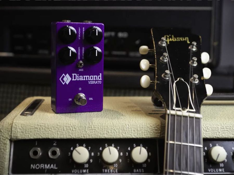 Diamond Pedals Vibrato＋　GFI Rossie 華丸 Diamond Vibrato – United States