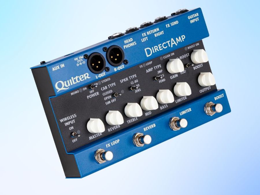 Quilter's DirectAmp pedal amp promises Marshall, Vox, Fender tones