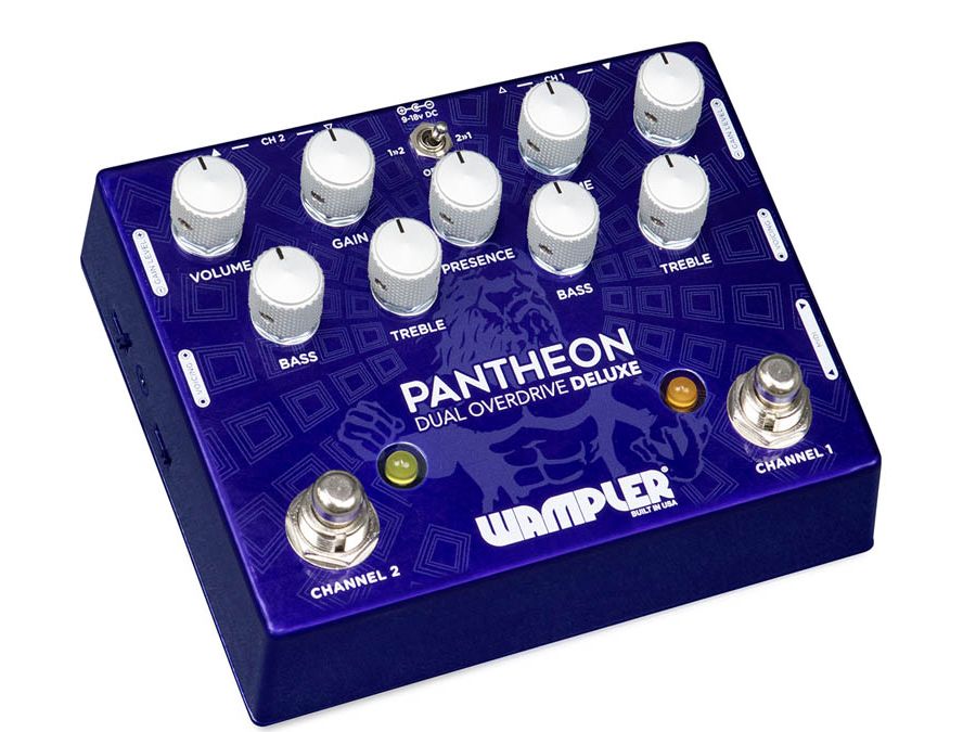 【正規逆輸入品】 Wampler unveils the Pantheon Deluxe Dual Overdrive, doubling ギター