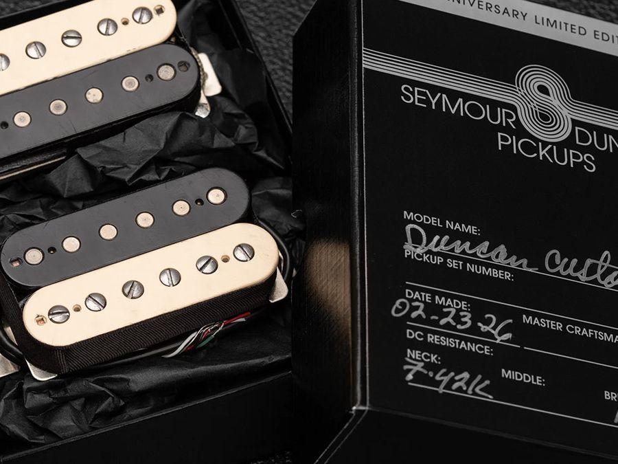 Seymour Duncan unveils 50th Anniversary Duncan Custom set | MusicRadar