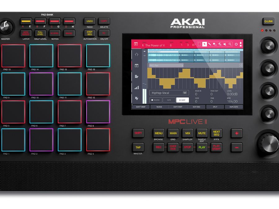 Akai's MPC Live II has built-in monitors for true standalone music