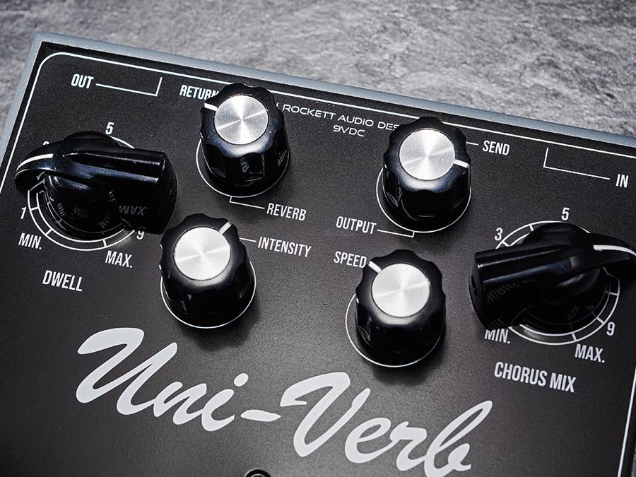 ギター UNI-VERB J.ROCKETT AUDIO DESIGNS J. Rockett Audio Designsより、伝説的なエフェクターを現代の