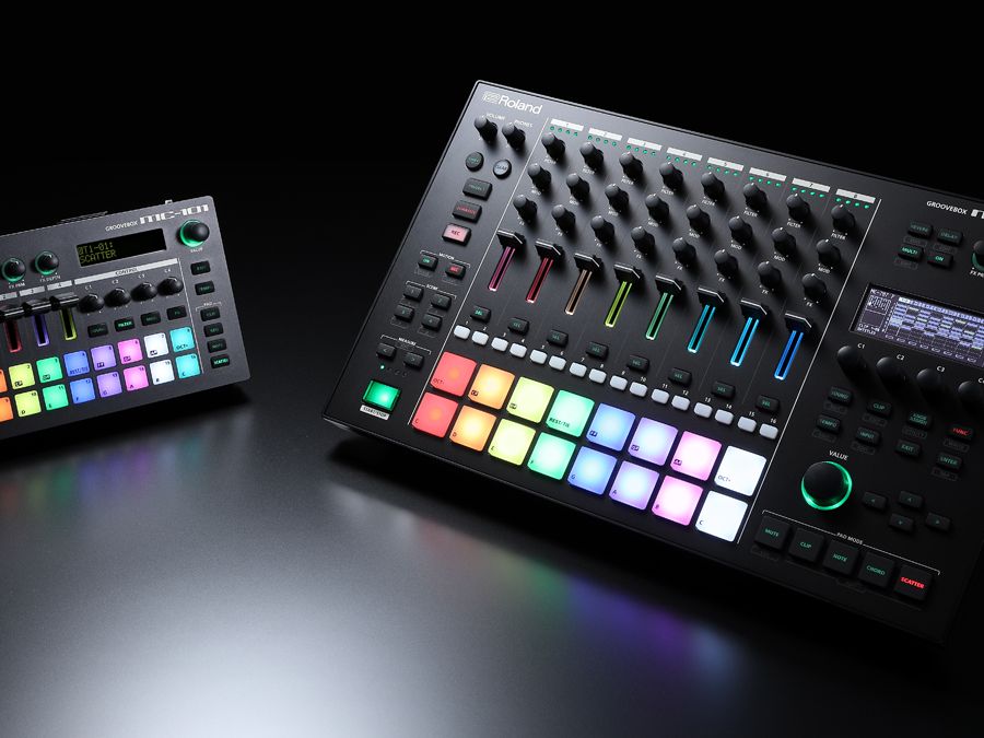 Roland goes back to the groovebox with the MC-707 and MC-101
