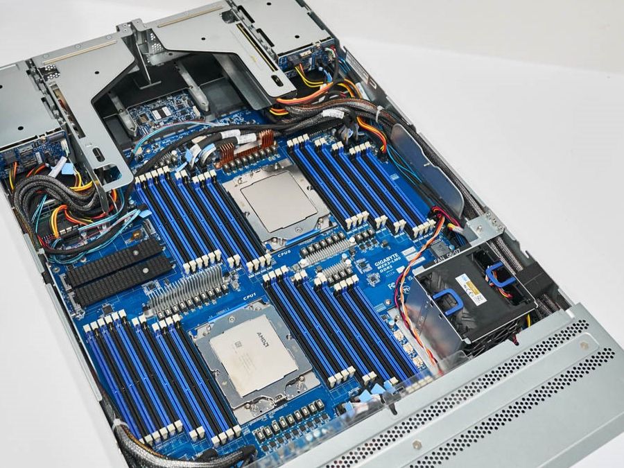 Gigabyte twists its RAM slots to fit 24TB of DDR5 sticks into a