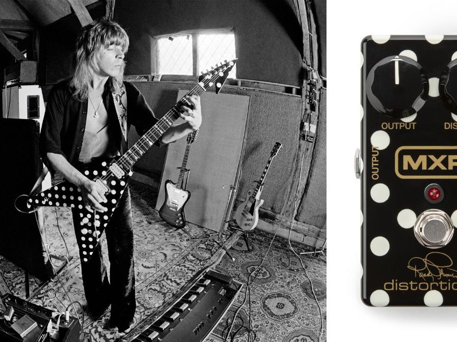 Randy was using all the latest guitar techniques, and was