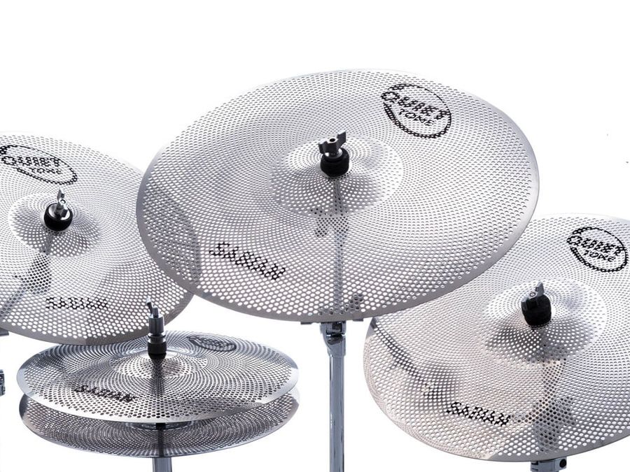 Set Piatti Batteria Sabian Quiet Tone - Hi-Hat 13" E Crash Ride 18" - Foto 9