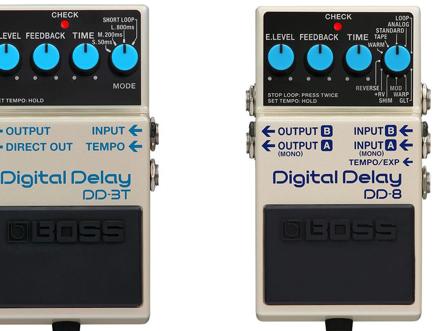 Boss announces evolution of their digital delay with DD-8