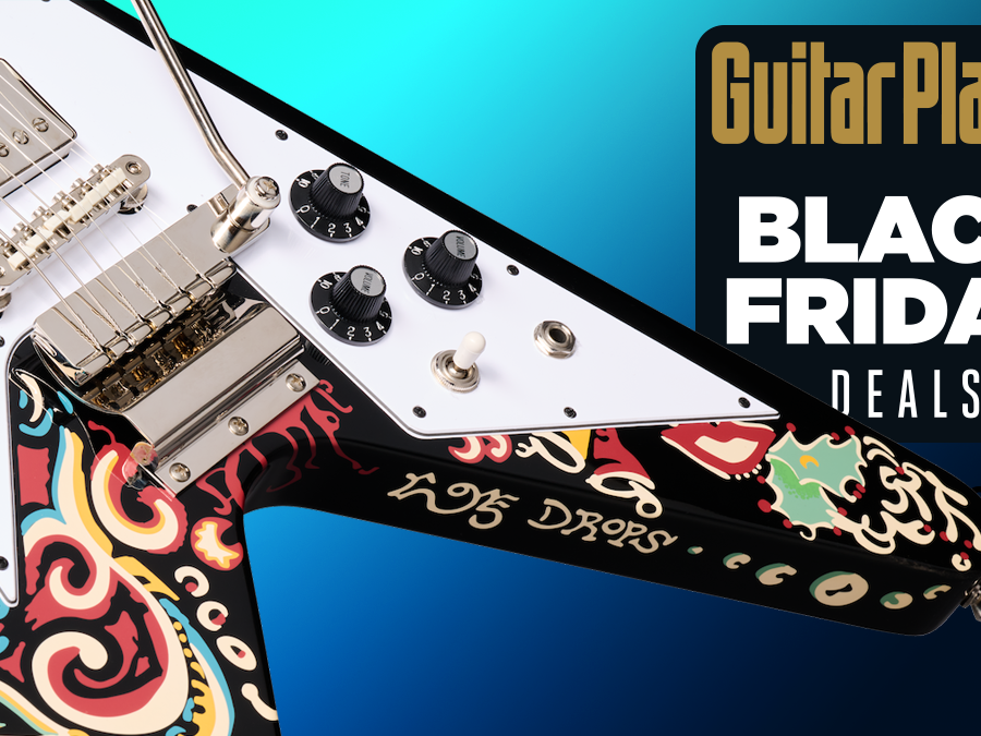 Hendrix handpainted his Flying V. When Jimi sold it, the buyer