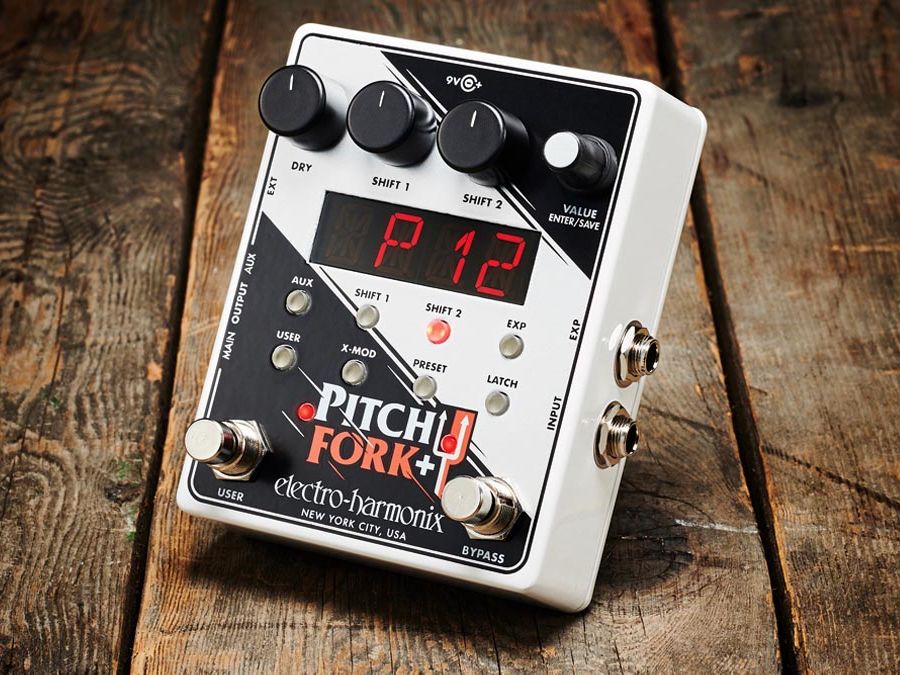 【ほぼ新品】ELECTRO-HARMONIX PITCH FORK + Electro-Harmonix Pitch Fork+ Polyphonic Pitch Shifter Pedal