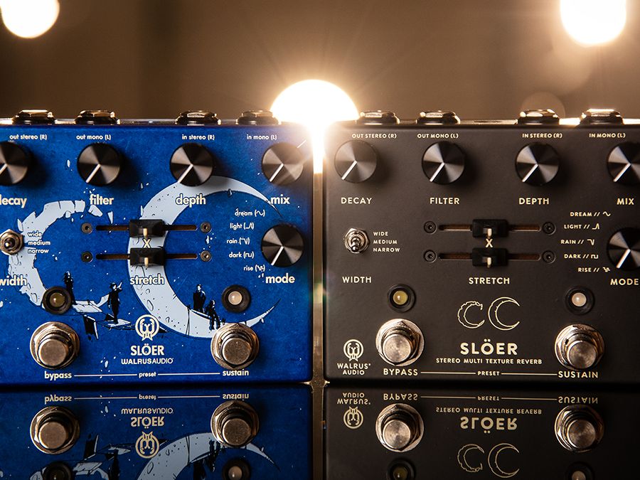 WALRUS AUDIO SLÖER Slöer Stereo Ambient Reverb, Black Friday 2024 Floral Series