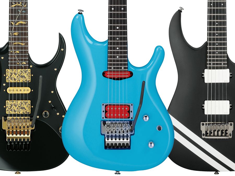 Ibanez refreshes Joe Satriani, Steve Vai and JB Brubaker signature