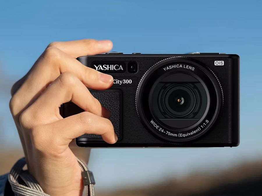 The Yashica City 300 packs 50MP and a bright f/1.8 lens into a