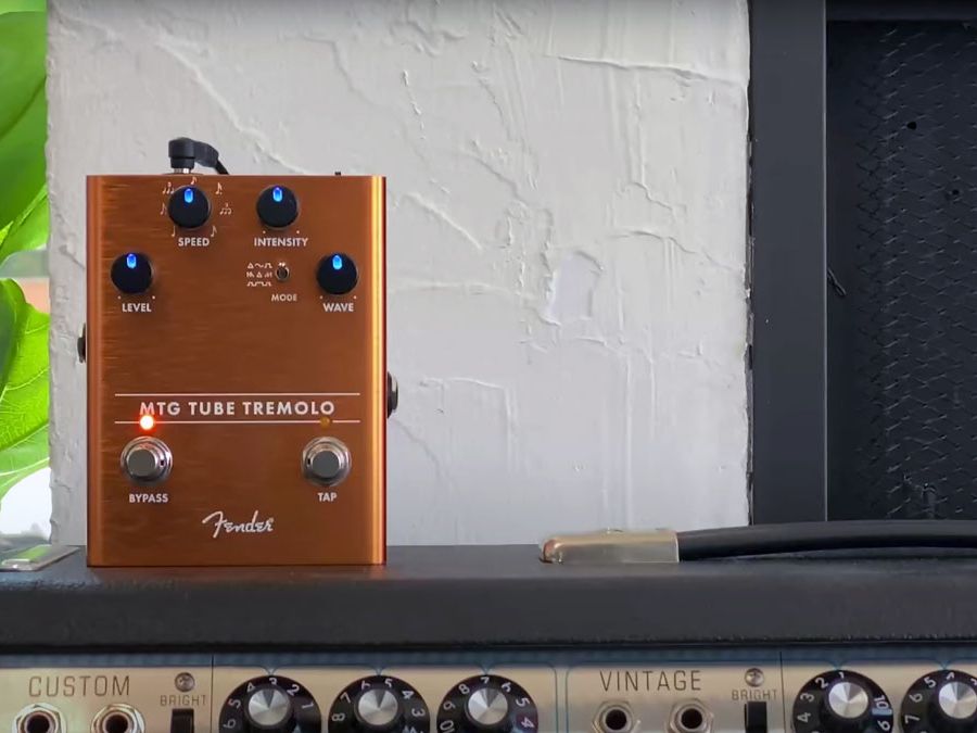 Fender's MTG Tube Tremolo promises authentic vintage amp trem from