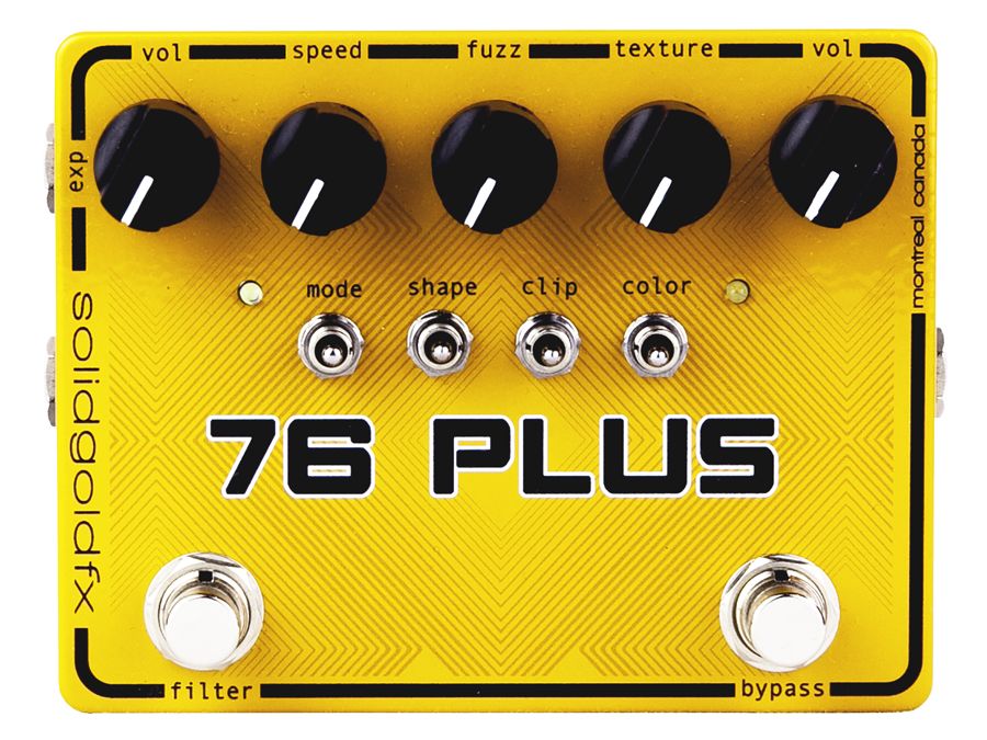 Get fuzzy and filtered with SolidGoldFX's 76 Plus pedal | Guitar World