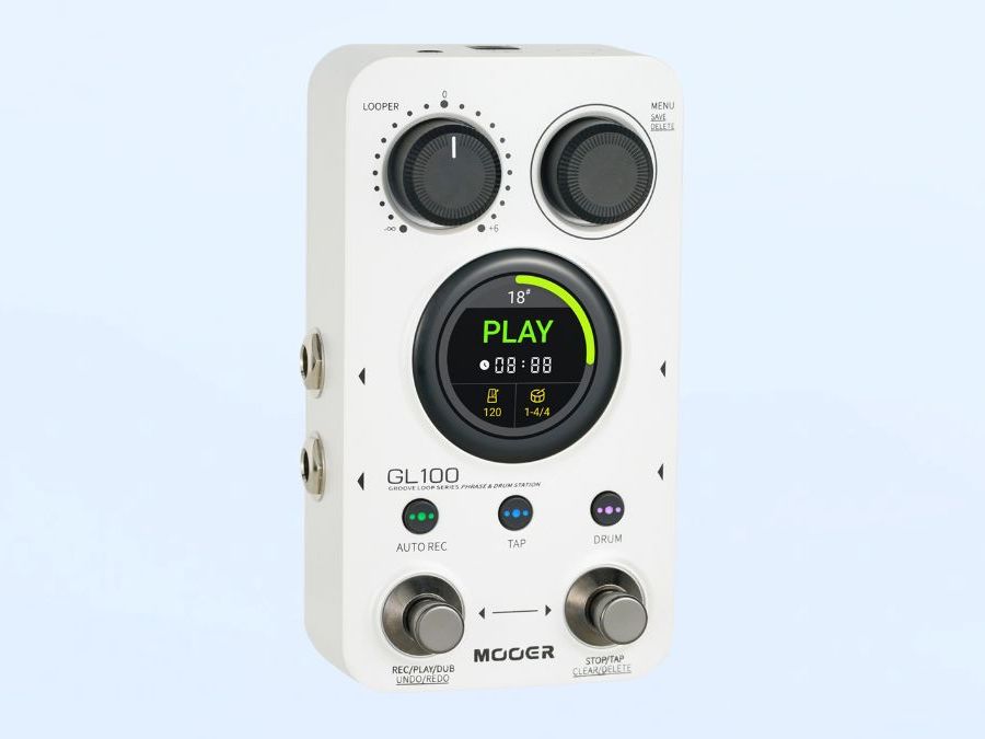 Mooer launches GL100 AI-equipped looper/drum pedal | Guitar World
