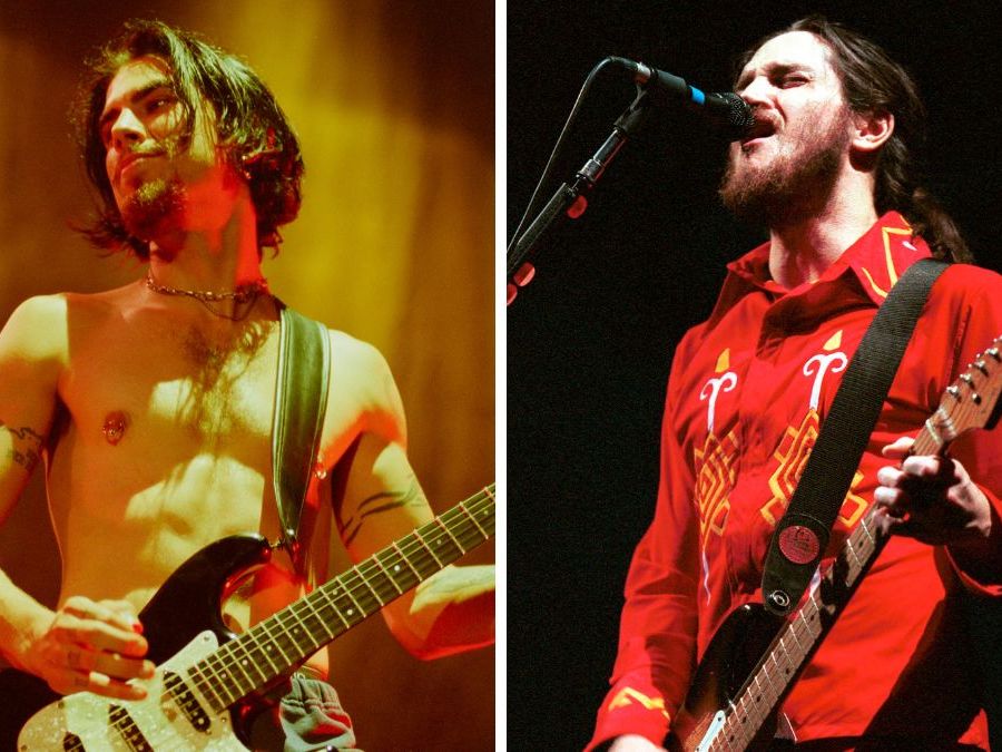 When Dave Navarro lent John Frusciante a guitar in hospital