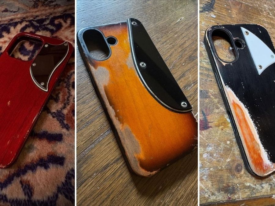 Phone cases make your mobile look like relic'd guitars | Guitar World Phone cases make your mobile look like relic'd guitars | Guitar World