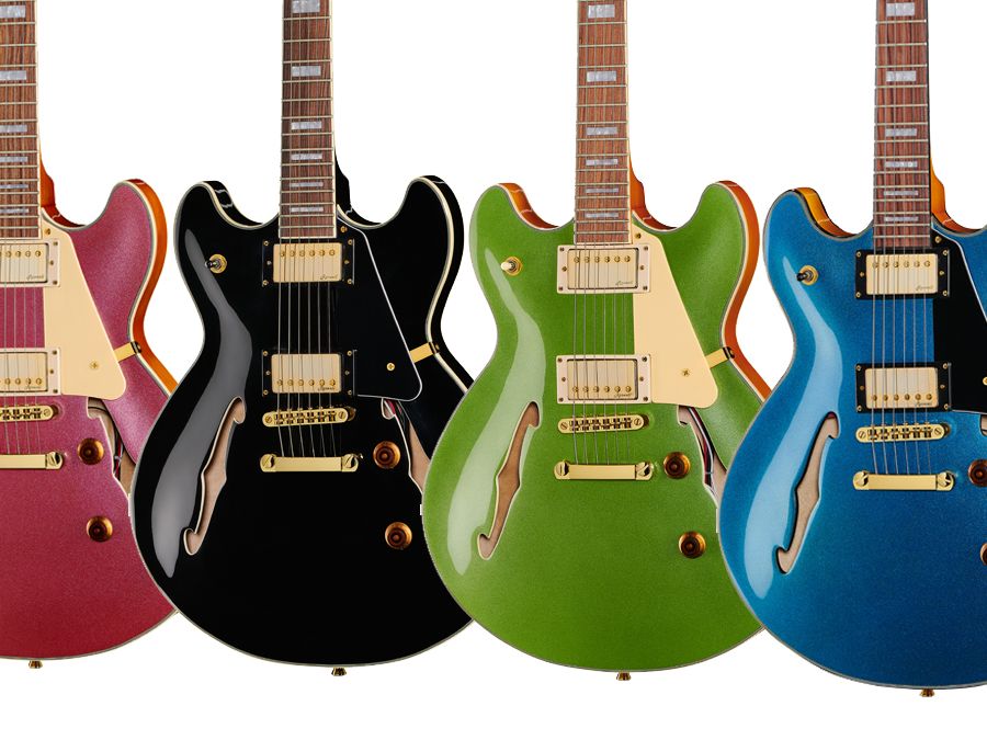 Harley Benton updates the HB-35 Plus with four flashy metallic