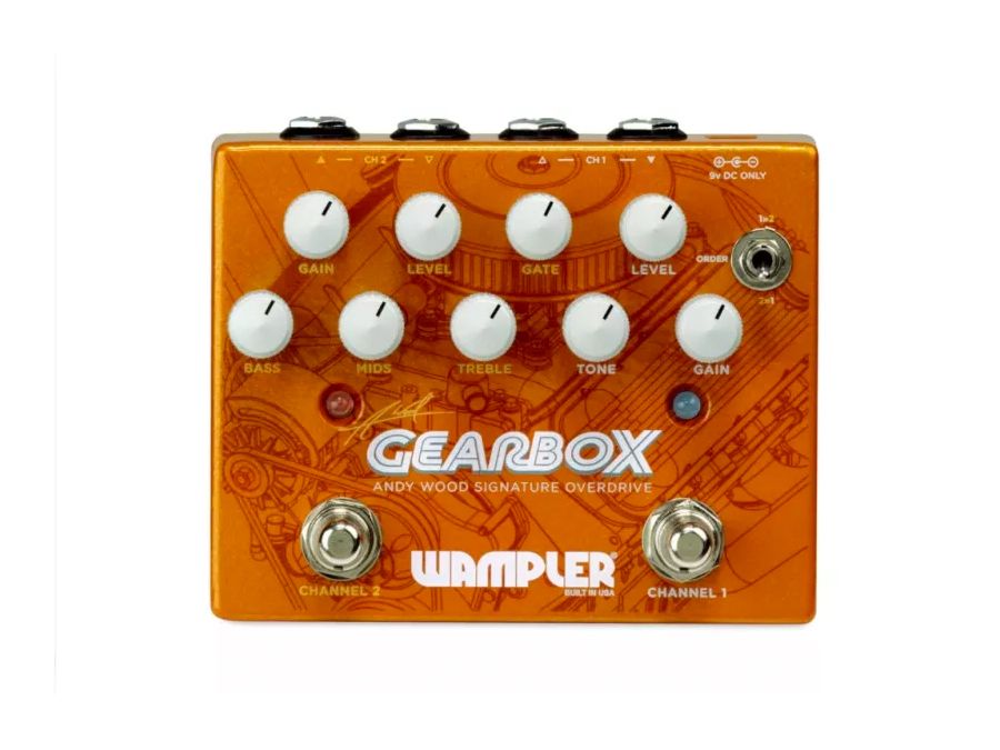 Wampler releases the Andy Wood Gearbox Signature Overdrive