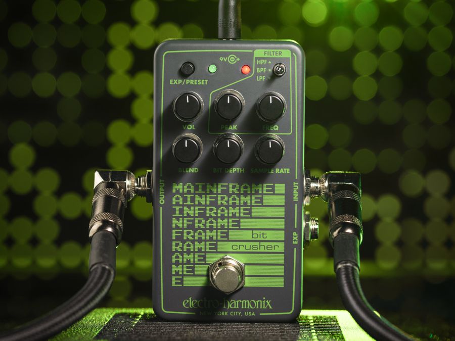 ギター Electro-Harmonix - Mainframe Bit Crusher Electro-Harmonix Mainframe Bit Crusher Pedal | Sweetwater