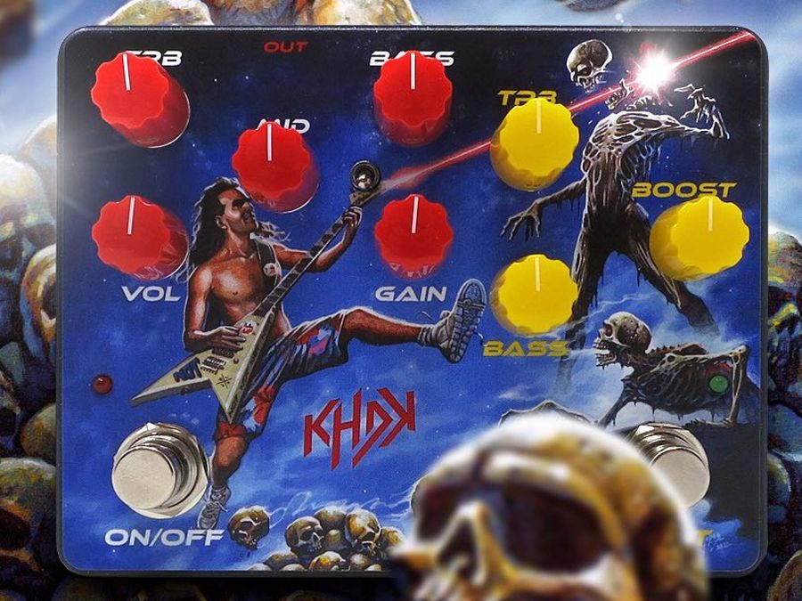 KHDK Electronics debuts two-in-one Scott Ian signature pedal, the