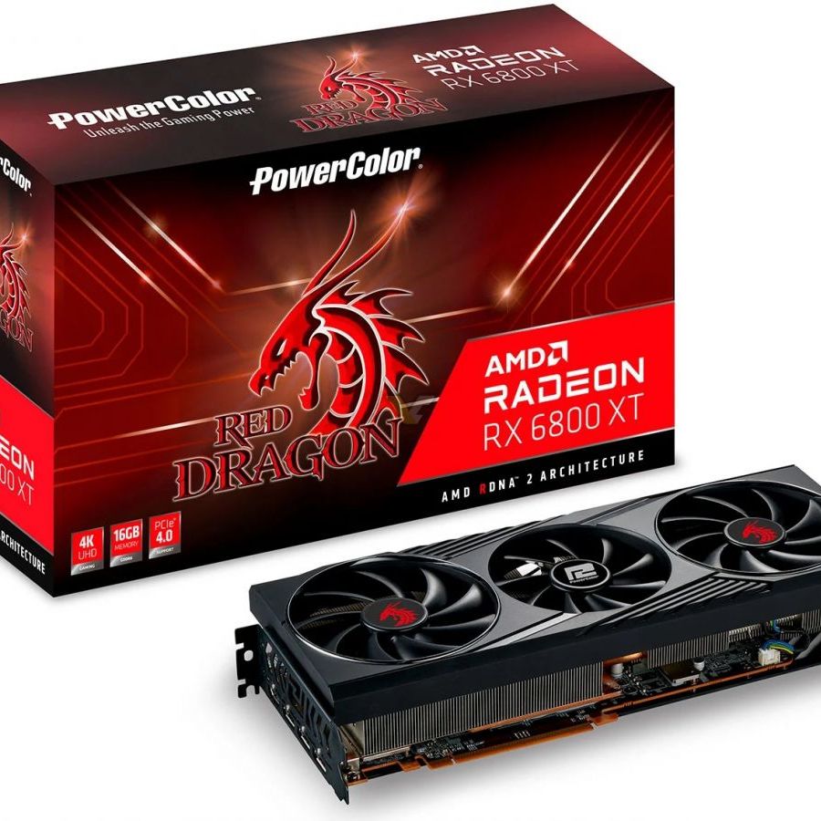 RX6800 PowerColor Red Dragon マイニング落ち - メルカリ