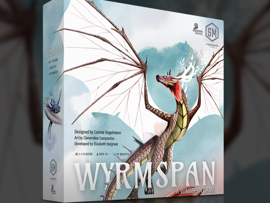 1-5 Spelers 90-120 Minuten Wyrmspan Bordspel Van Stonemaier Games – Draken Spel Geïnspireerd Op Wingspan | Strategisch Spel Voor 1-5 Spelers, Leeftijd 14 , 90-120 Min Strategiespel Familie Volwassenen