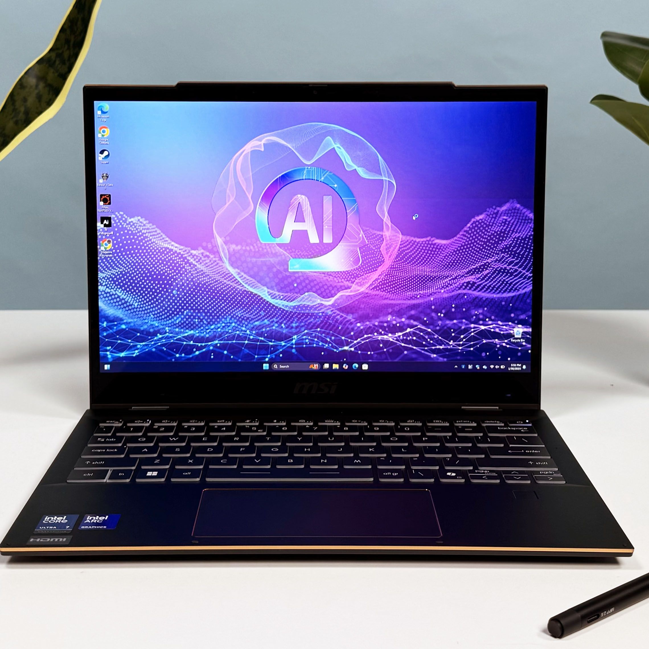 MSI Summit 13 AI+ Evo A2VM review: This tiny 2-in-1 business