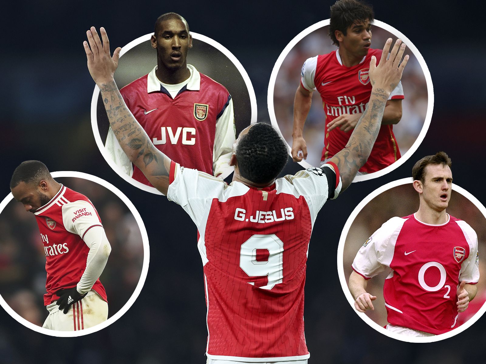 The Arsenal No.9 curse: Why Gabriel Jesus will leave north London