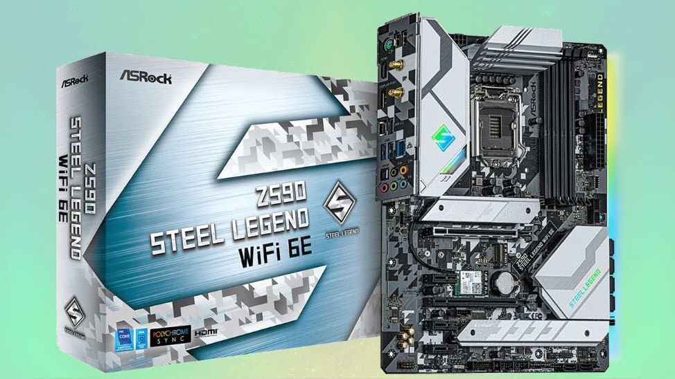 ASRock Z590 STEEL LEGEND WiFi 6E マザーボード A48PfcxeLftUTtPekzxUUA.jpg
