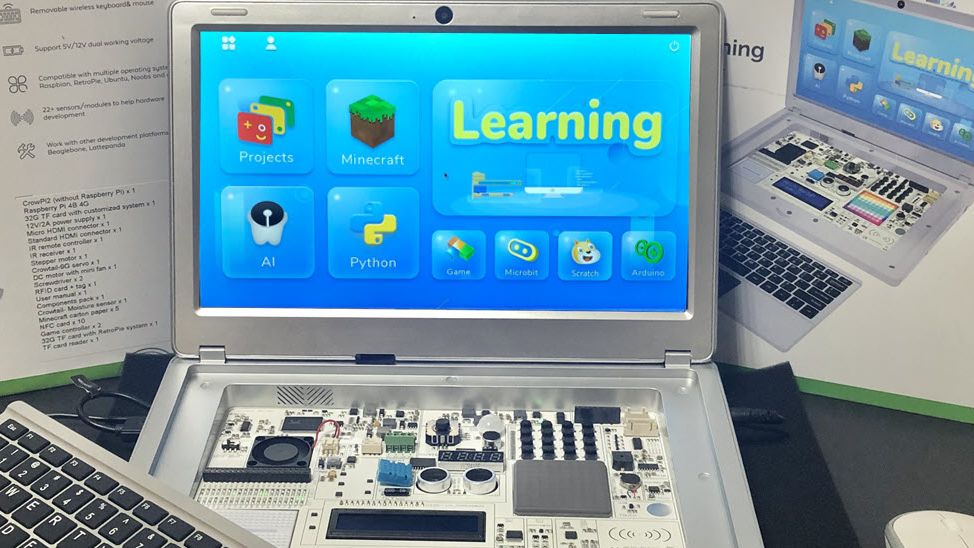 CrowPi2 Raspberry Pi Laptop Review: Full STEAM Ahead | Tom's Hardware
