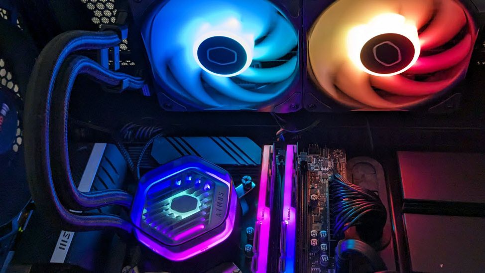 Intel Core i7-13700K Thermal Results - Cooler Master MasterLiquid