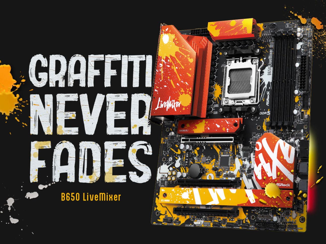 ASRock Launches Graffiti-Strewn LiveMixer Motherboards | Tom's