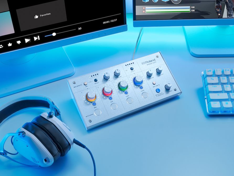 It's game on for Roland and its all new Ice White Edition Bridge