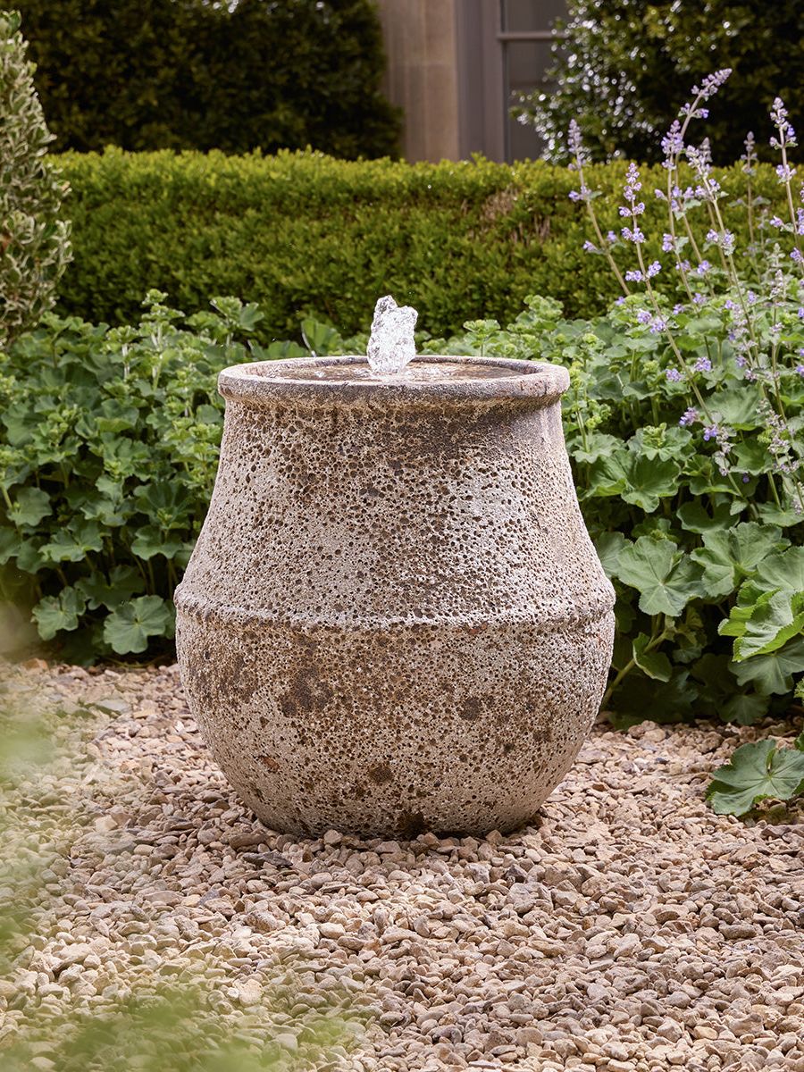 Roux Ancient Stone | Tall Water Feature