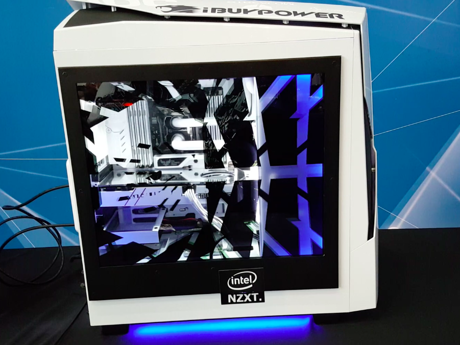 Windowsデスクトップ May Thandar iBuypower's transparent LCD side panel looks awesome | PC Gamer