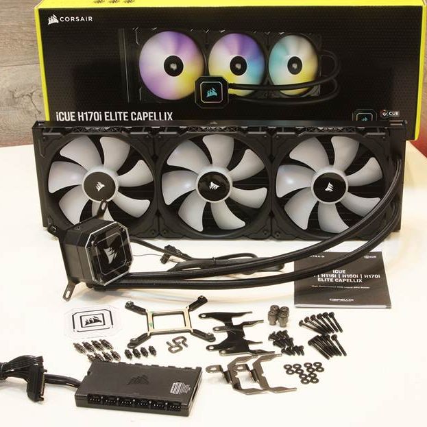 PC用ファン・クーラー CORSAIR H170i ELITE CAPELLIX Amazon.com: CORSAIR iCUE H170i Elite CAPELLIX Liquid CPU Cooler