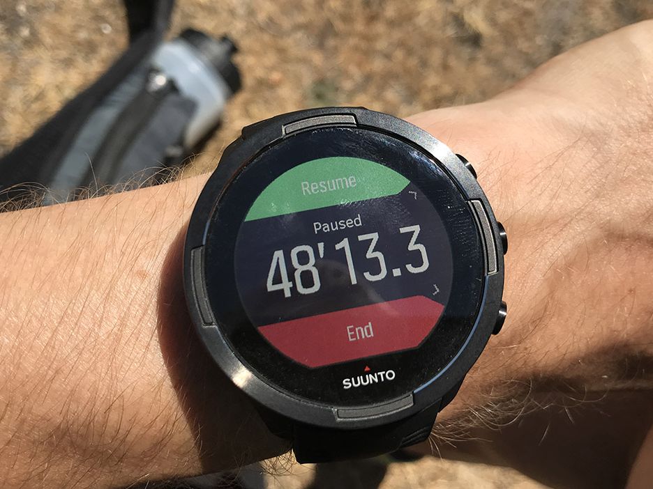 SUUNTO 9　BARO Black Suunto 9 All Black - GPS sports watch with a long battery life