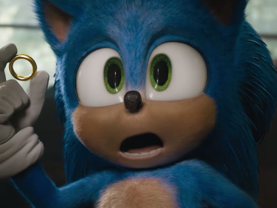 Sonic Movie Rework Sonic The Hedgehog Movie New Sonic Redesign Debuts In Latest Trailer