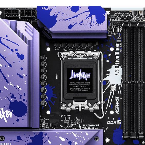 Amazon.com: Asrock Z790 LIVEMIXER, Intel Z790, 1700, ATX, 4