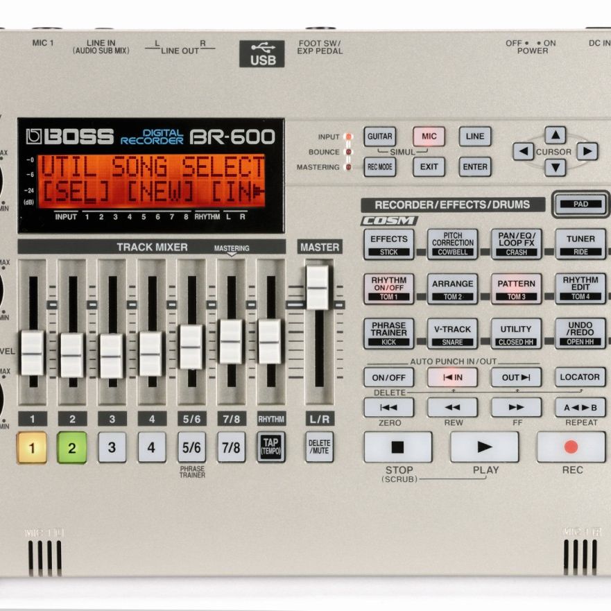 Boss BR-600 Digital Recorder review | MusicRadar