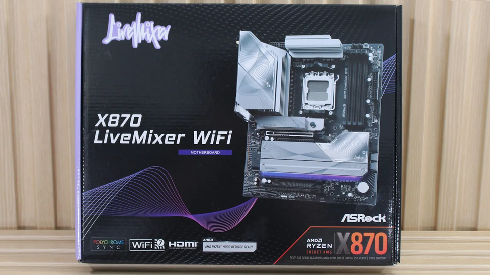 Firmware, Software and Test System - ASRock X870 LiveMixer Wifi