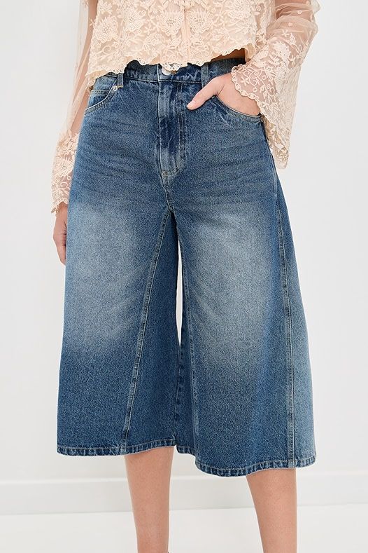 Sea Lyssa Denim Culottes