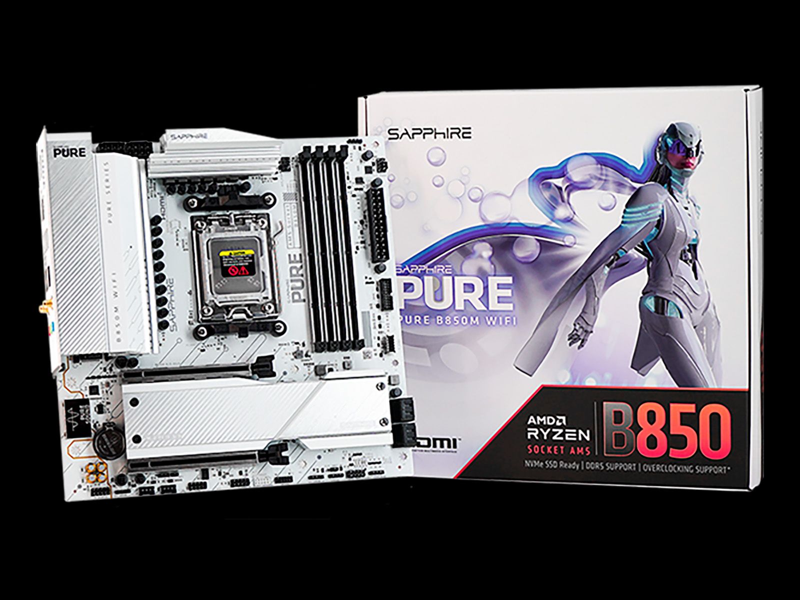 Sapphire launches a pair of AMD B850 motherboards for Ryzen CPUs