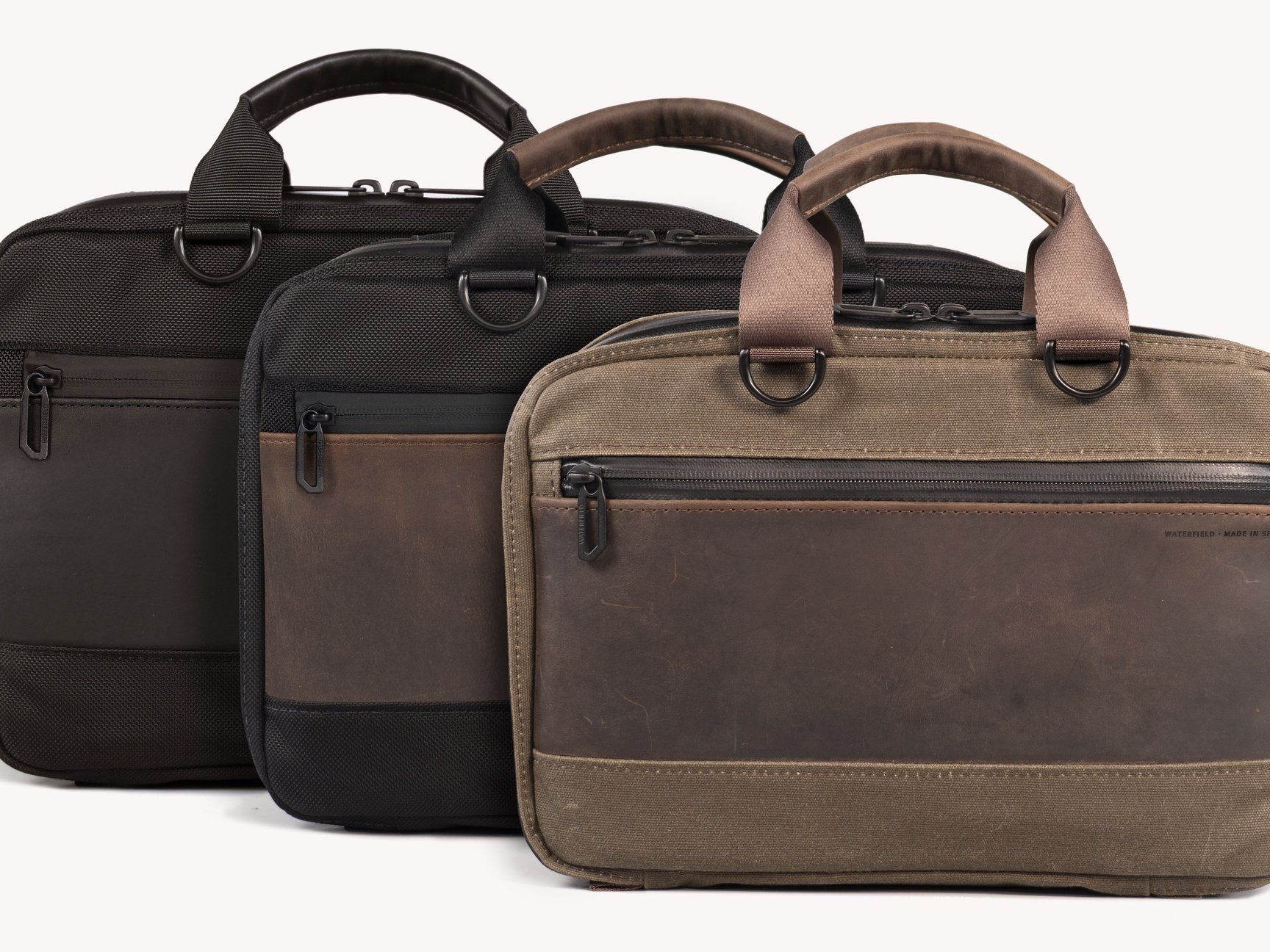 Waterfield Gear Saddle Mac Pro用革製収納 Mac Pro Leather Gear Case