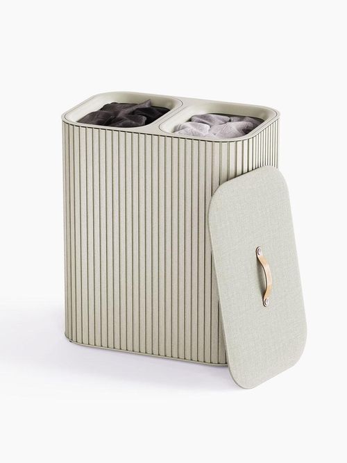 Joseph Joseph Tota Luxe Bamboo Laundry Separation Basket 