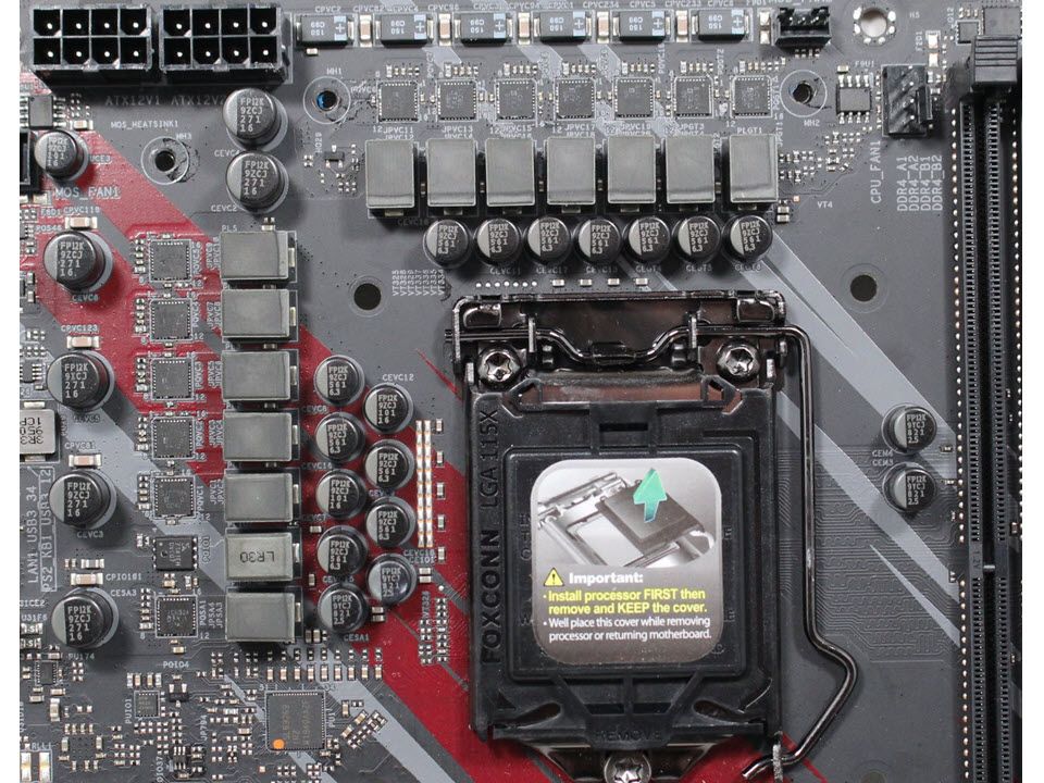 ASRock Z490 PG Velocita Motherboard Review: Full Featured