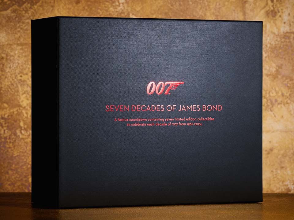 ジェームスボンド 007 アドベントカレンダー 映画登場小道具あり　証明書 ジェームスボンド 007 アドベントカレンダー 映画登場小道具あり
