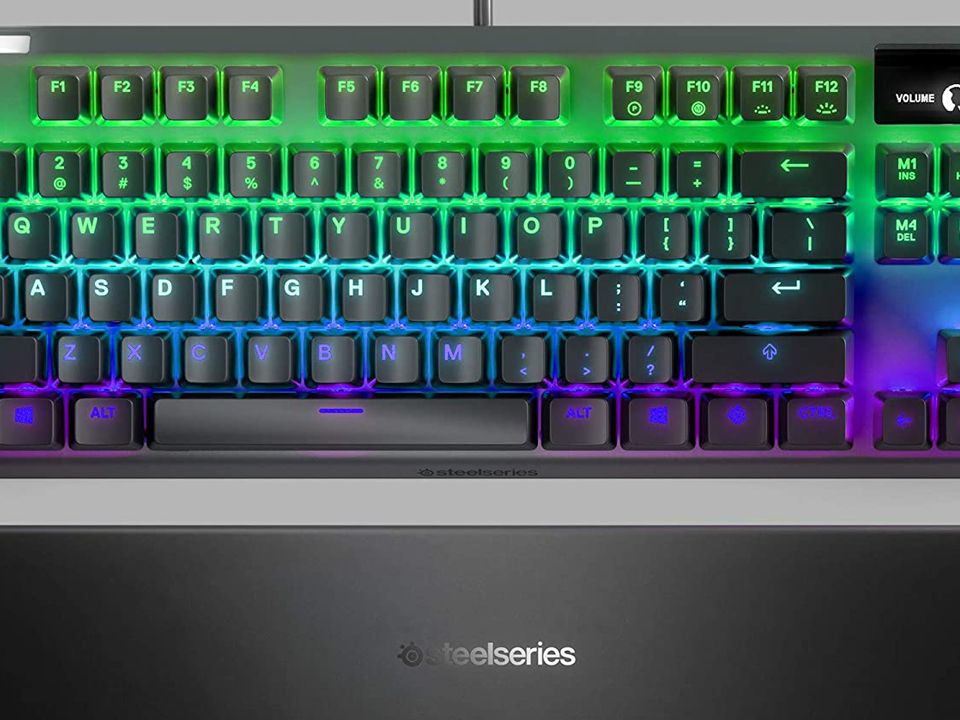 Slam the W key with the SteelSeries Apex Pro TKL mechanical Slam the W key with the SteelSeries Apex Pro TKL mechanical
