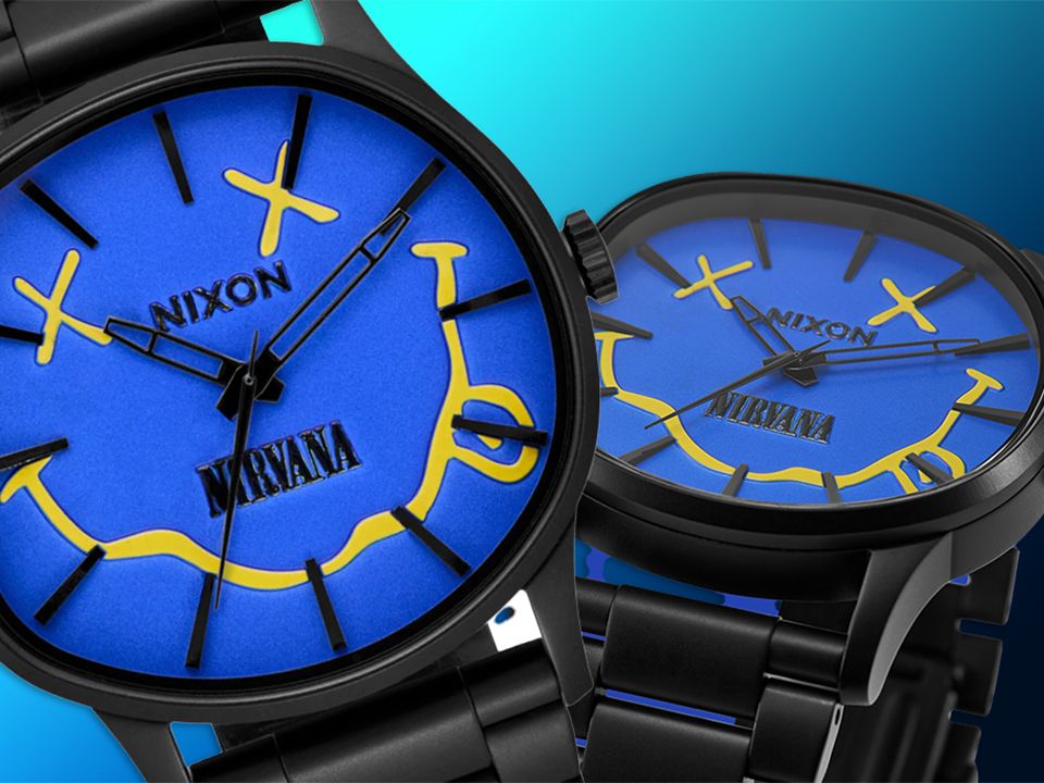 Nixon just dropped a brand new Nirvana watch - here's how